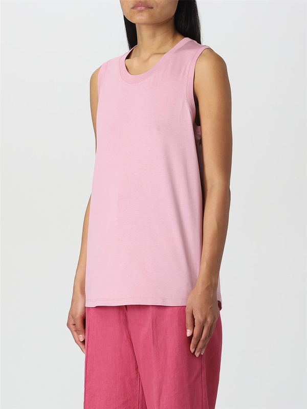 S 막스마라 SS23 Top S Max Mara in cotone 2399410132600 005 Pink