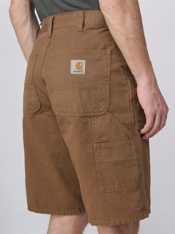 칼하트 SS23 Carhartt Wip Cotton Shorts I031504 1CMGD Coffee