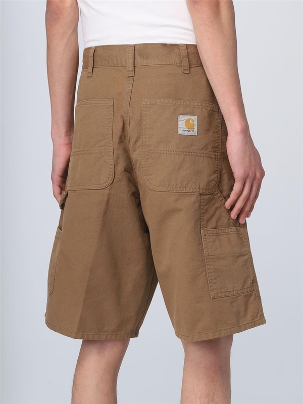 칼하트 SS23 Carhartt Wip Cotton Shorts I031504 1CMGD Coffee