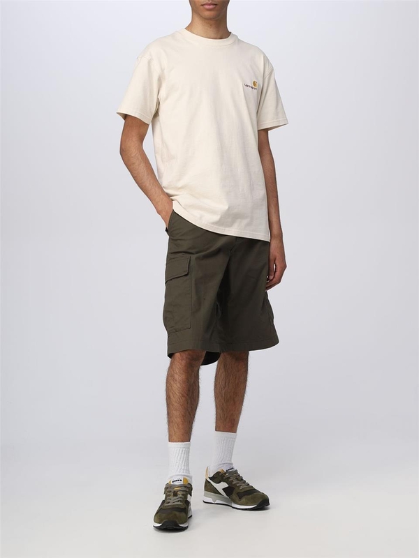 칼하트 SS23 Carhartt Wip Cotton Shorts I028246 6302 Green