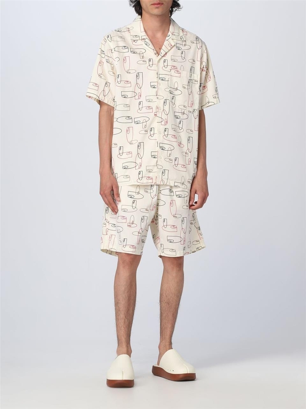 칼하트 SS23 Carhartt Wip Printed Cotton Shorts I031662 1JSXX Patterned