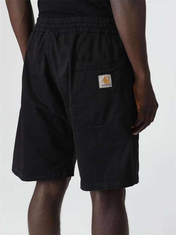 칼하트 SS23 Carhartt Wip Cotton Shorts I026518 89GD Black