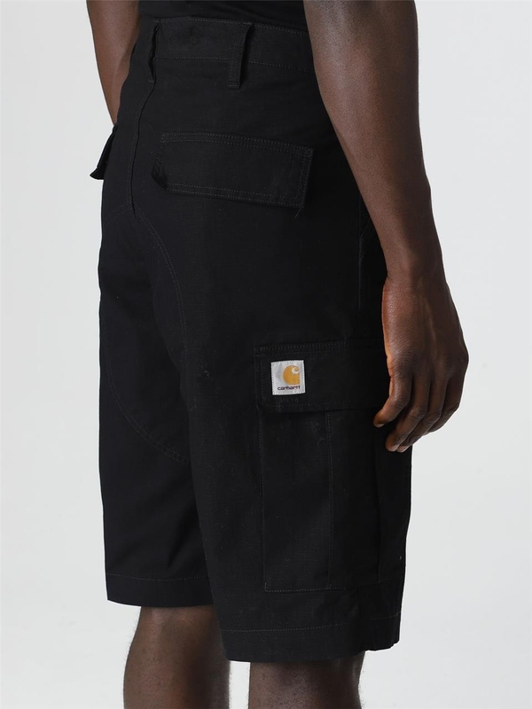 칼하트 SS23 Carhartt Wip Cotton Shorts I028246 8902 Black