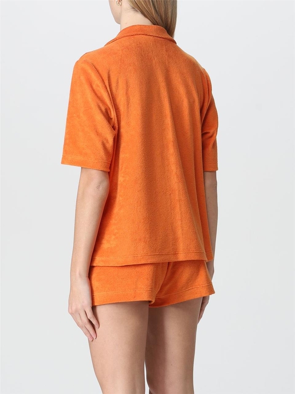 하울린 SS23 Howlin Womens Shirt Cocktail In Towel For The Girls Tangerine Dream Orange