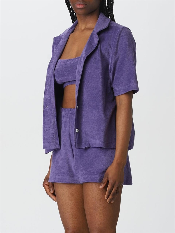 하울린 SS23 Howlin Womens Shirt Cocktail In Towel For The Girls Violet Dreams Purple