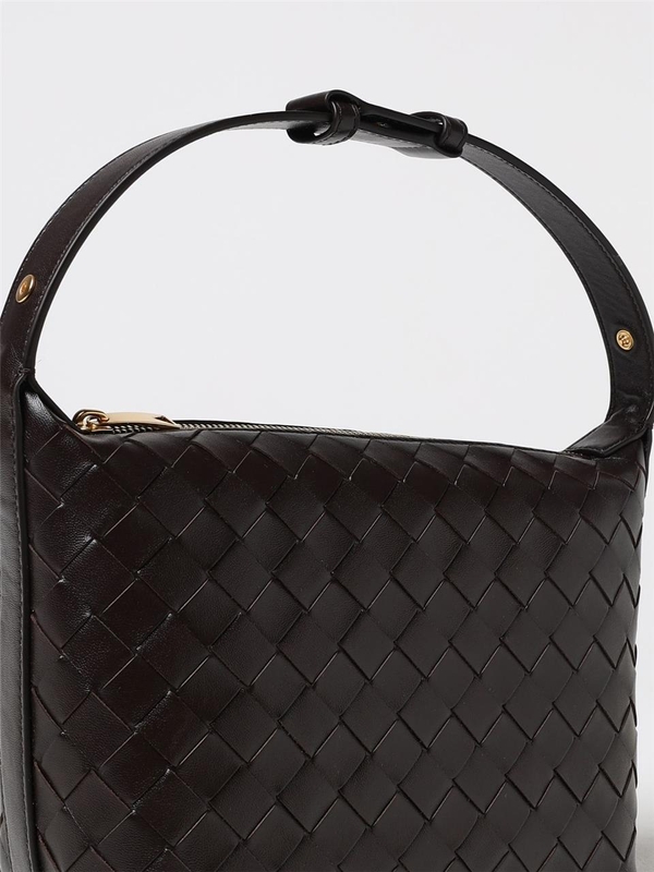 보테가베네타 FW24 Mini Wallace Bottega Veneta Bag in Woven Leather 754443V3IV1 2132 Brown