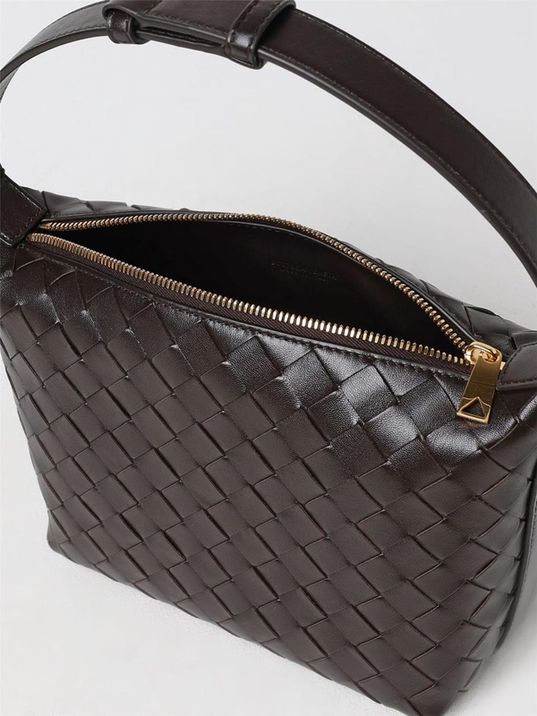 보테가베네타 FW24 Mini Wallace Bottega Veneta Bag in Woven Leather 754443V3IV1 2132 Brown