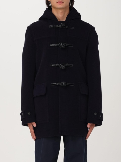 보테가베네타 FW24 Bottega Veneta Wool Coat 792954V4BQ0 4003 Navy Blue