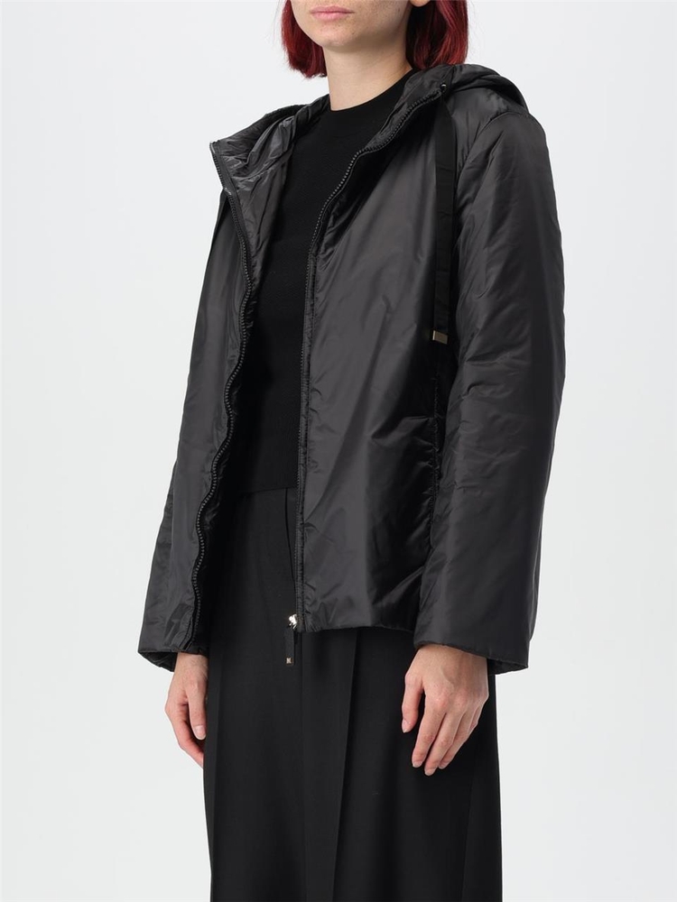 막스마라 FW24 Max Mara Hooded Down Jacket 2429486024600 009 Black