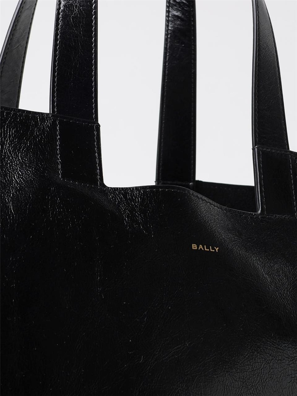 발리 FW24 Borsa Easy Tote Bally in naplak MAE04FVT642 U901O Black