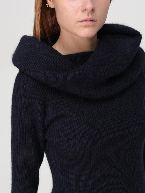 파비아나필리피 FW24 Fabiana Filippi virgin wool sweater MAD214F378I916 5146 Blue