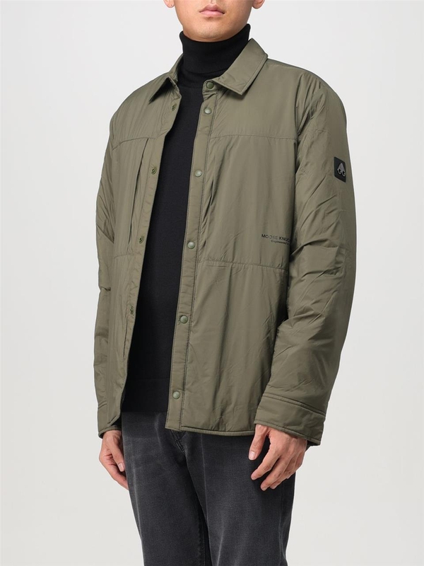 무스너클 FW24 Giubbotto Moose Knuckles in nylon M34MJ195 1454 Military