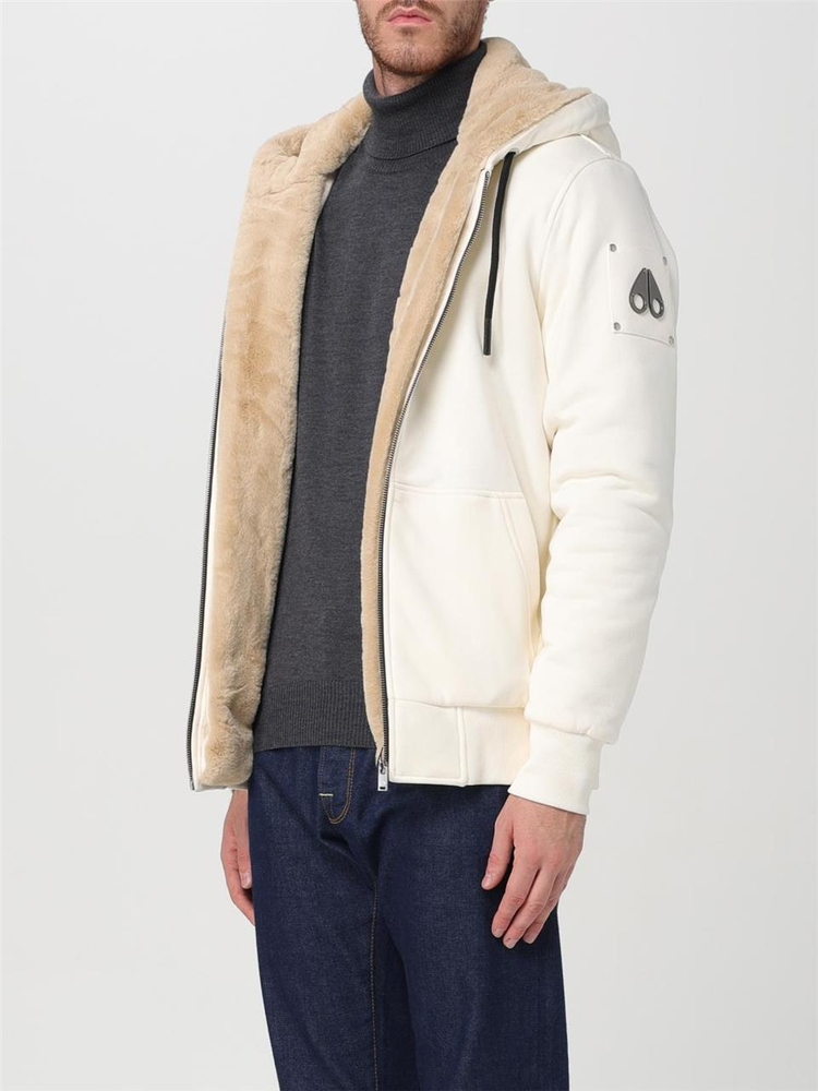 무스너클 FW24 Moose Knuckles Cotton Blend Jacket M32MS600 1236 White