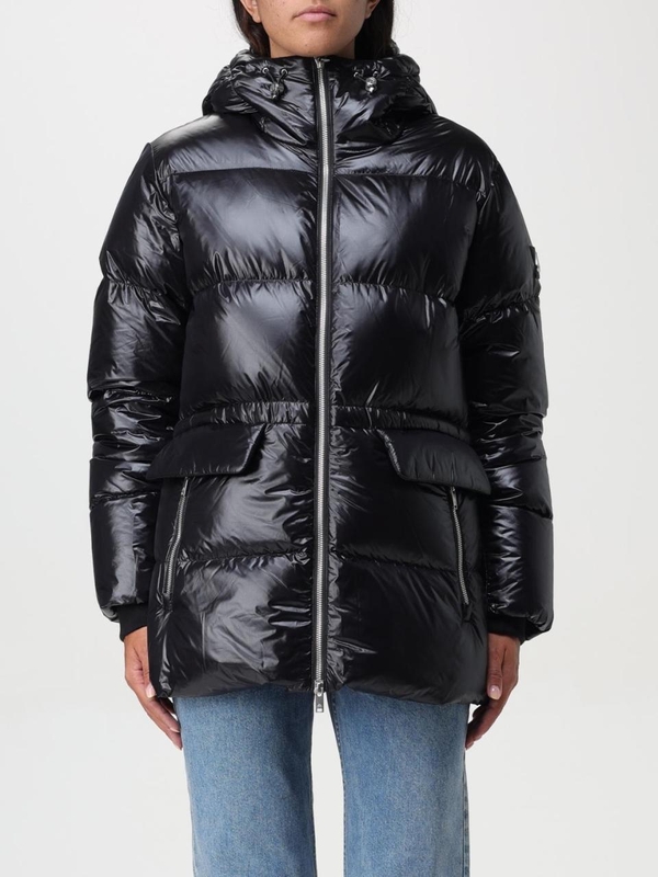 무스너클 FW24 Moose Knuckles Hooded Down Jacket M34LJ186 292 Black