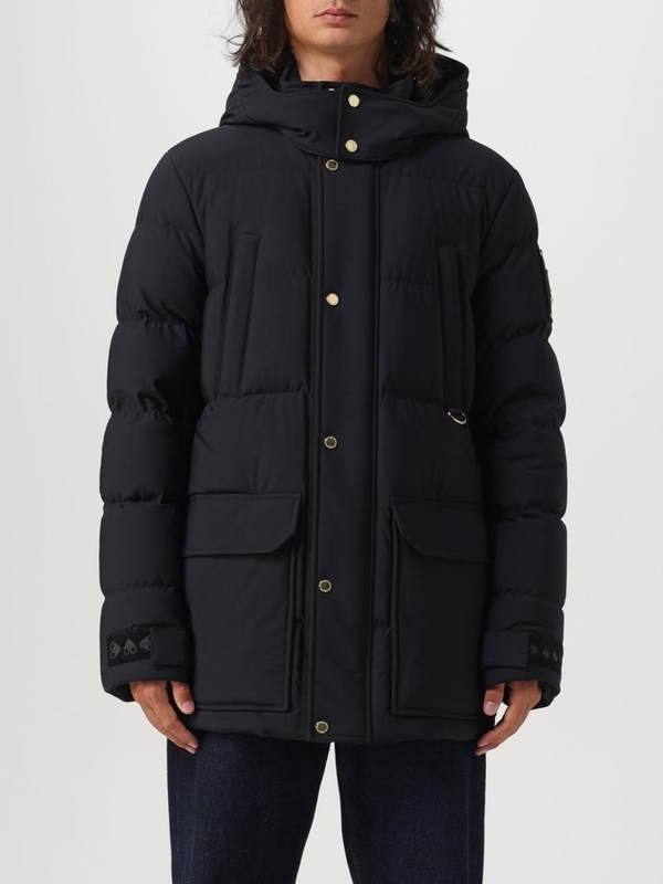 무스너클 FW24 Giubbotto Moose Knuckles in nylon M32MJ152G 292 Black