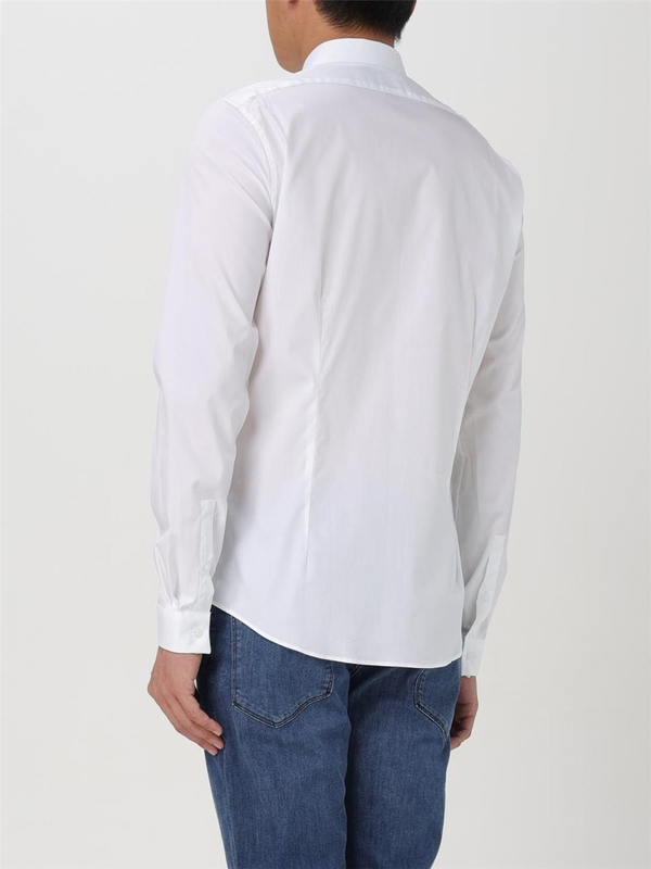 캘빈 클라인 FW24 Calvin Klein Stretch Cotton Shirt K10K1098910K4 White