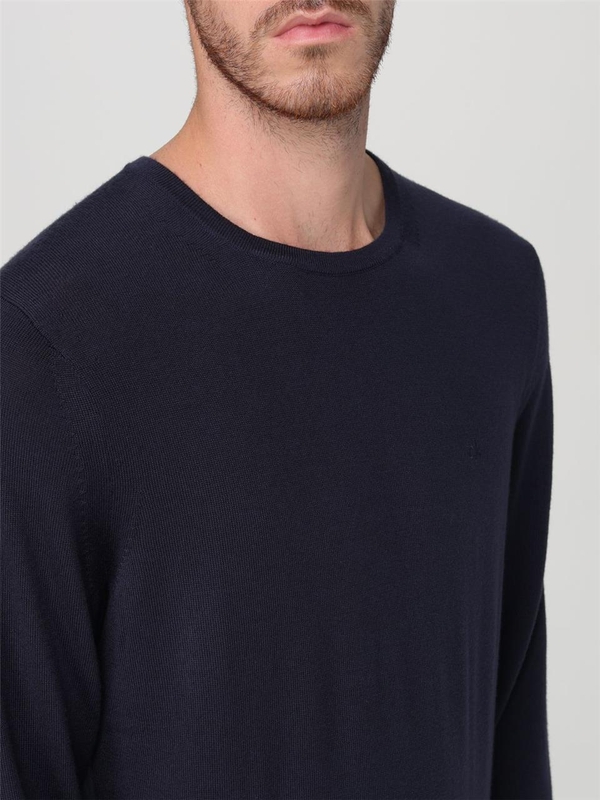 캘빈 클라인 FW24 Calvin Klein Crewneck Sweater K10K109474CHW Navy Blue