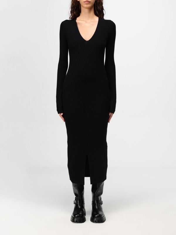 캘빈 클라인 FW24 Calvin Klein dress in regenerated wool K20K207491BEH Black