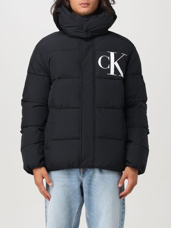 캘빈클라인 FW24 Calvin Klein Jeans Quilted Nylon Down Jacket J30J326104BEH Black