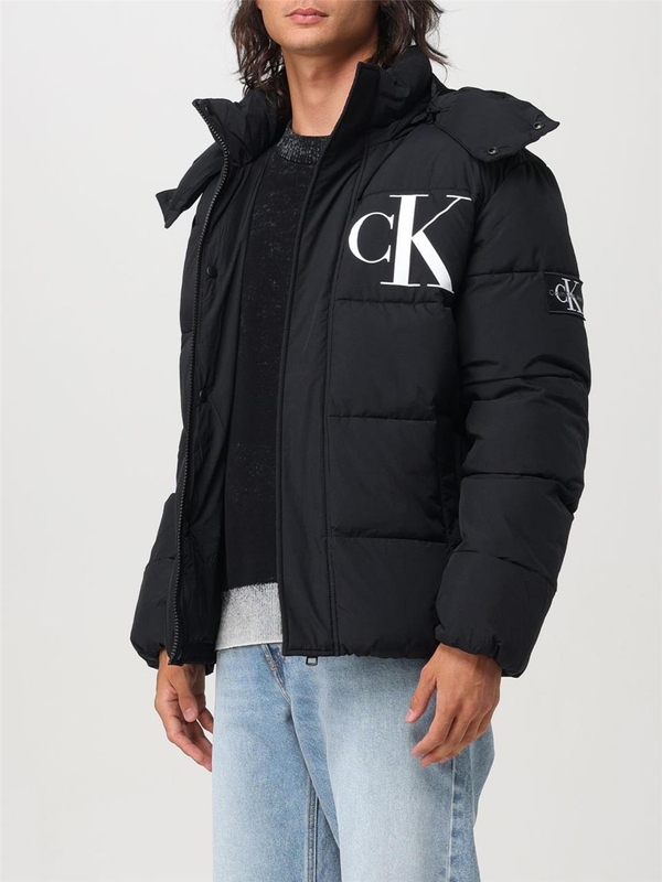 캘빈클라인 FW24 Calvin Klein Jeans Quilted Nylon Down Jacket J30J326104BEH Black