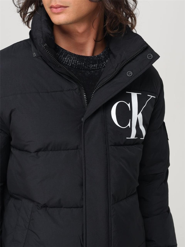 캘빈클라인 FW24 Calvin Klein Jeans Quilted Nylon Down Jacket J30J326104BEH Black