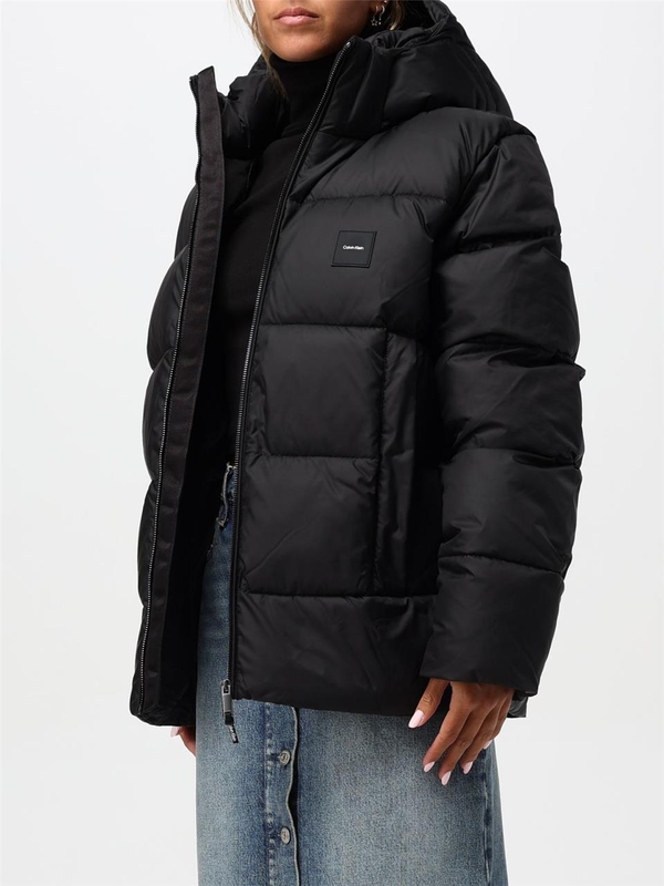 캘빈 클라인 FW24 Calvin Klein Quilted Nylon Down Jacket K10K113476BEH Black