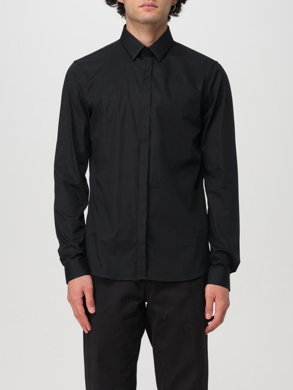 캘빈 클라인 FW24 Calvin Klein Stretch Cotton Shirt K10K1098910GN Black