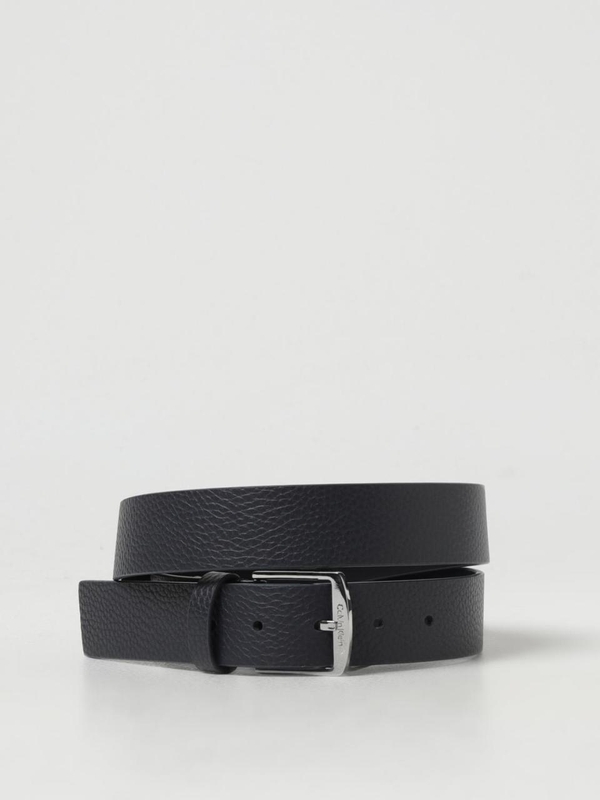 캘빈 클라인 FW24 Calvin Klein Grained Leather Belt K50K511571BA7 Black