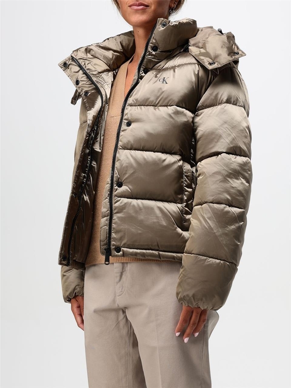 캘빈클라인 FW24 Calvin Klein Jeans Quilted Nylon Down Jacket J20J224616PAV Dove Gray