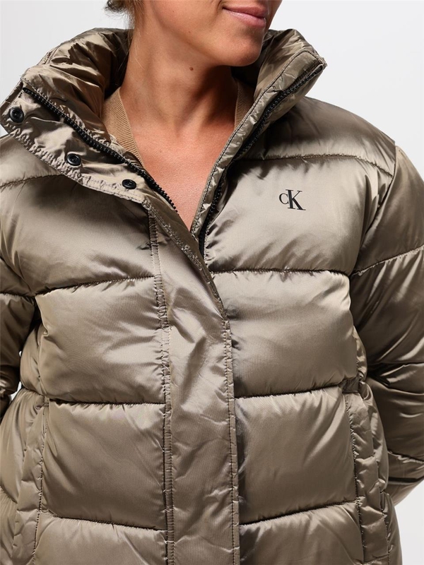 캘빈클라인 FW24 Calvin Klein Jeans Quilted Nylon Down Jacket J20J224616PAV Dove Gray