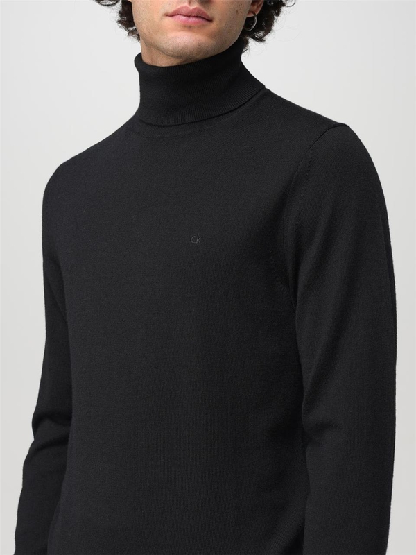 캘빈 클라인 FW24 Calvin Klein Turtleneck Sweater K10K110420BEH Black