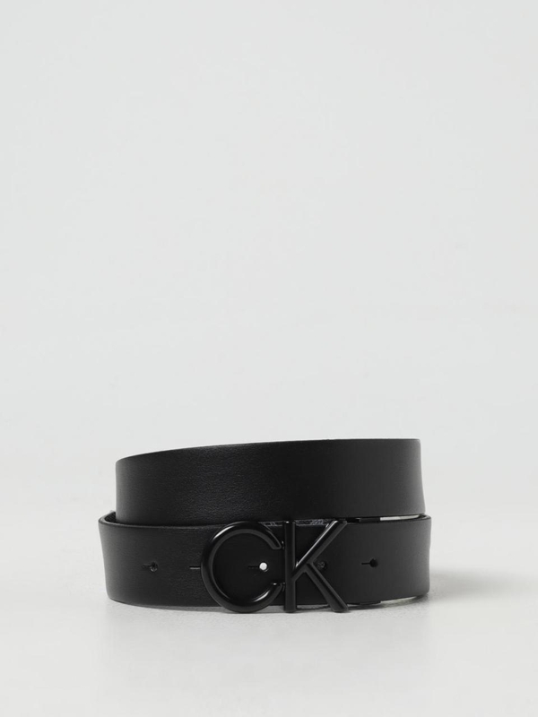 캘빈 클라인 FW24 Calvin Klein Reversible Faux Leather Belt K50K50996401R Black