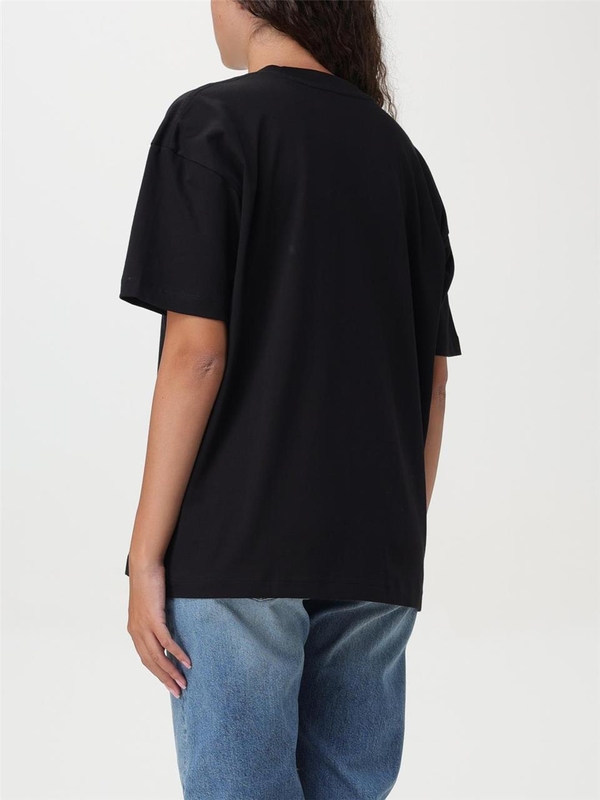 캘빈클라인 FW24 Calvin Klein Jeans Regenerated Cotton T-Shirt with Logo Print J20J224242BEH Black