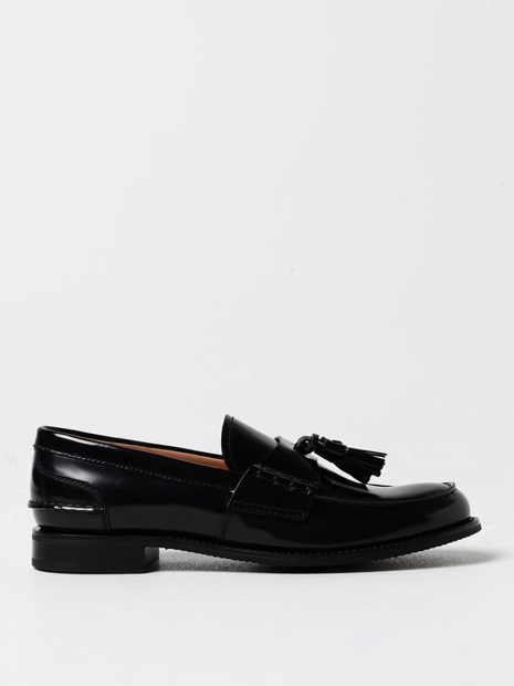 처치스 FW24 Tiverton w Churchs calfskin loafer DD00869EM F0AAB Black