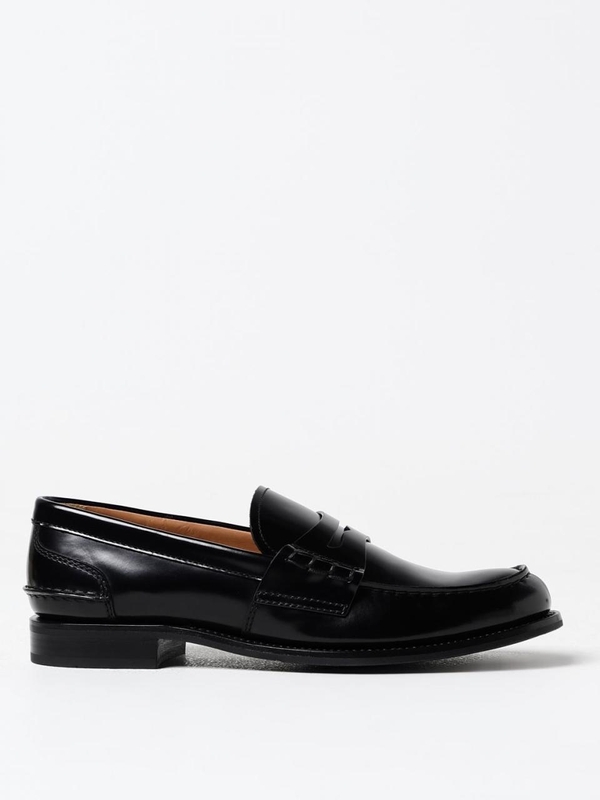 처치스 FW24 Churchs Pembrey Brushed Leather Moccasin DD00829EM F0AAB Black