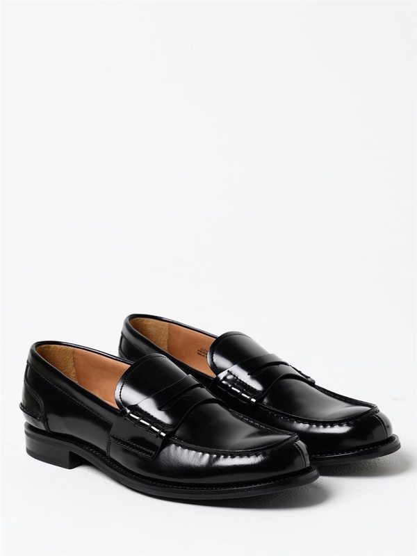 처치스 FW24 Churchs Pembrey Brushed Leather Moccasin DD00829EM F0AAB Black