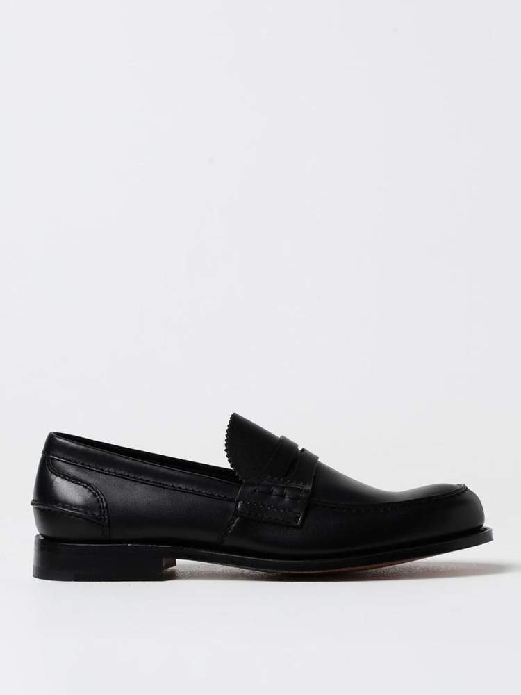 처치스 FW24 Prestige Pembrey Churchs Leather Moccasin EDB0039FG F0AAB Black