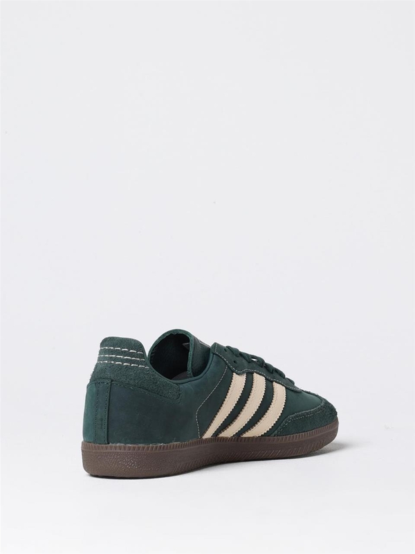 아디다스 오리지널 FW24 Adidas Originals Samba Sneakers in Suede and Nubuck IG1986 Green