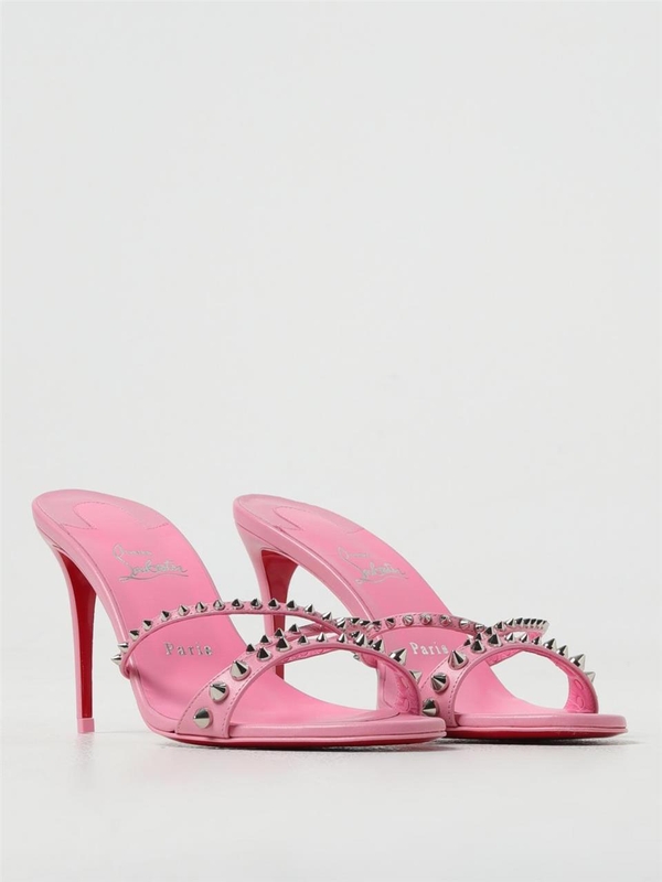 크리스찬루부탱 FW24 Mules Tatoosh Spikes Christian Louboutin in pelle 3240181 P934 Pink