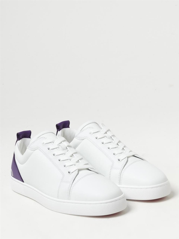 크리스찬루부탱 FW24 Sneakers Fun Louis Junior Christian Louboutin in pelle 3240080 6259 Purple