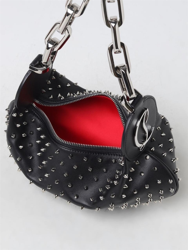 크리스찬루부탱 FW24 Christian Louboutin Womens Shoulder Bag 3245157 H651 Black