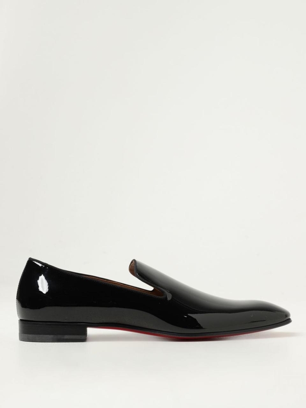 크리스찬루부탱 FW24 Christian Louboutin Patent Leather Moccasin 1150564 BK01 Black