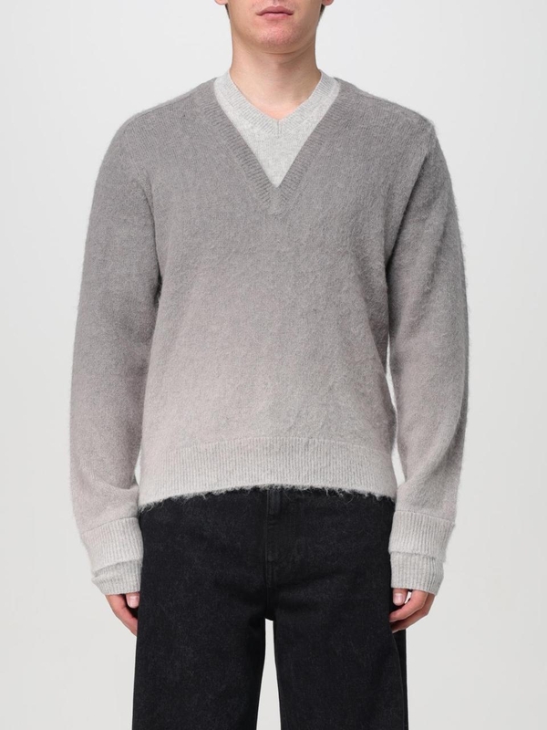 JW 앤더슨 FW24 Jw Anderson Merino Wool Sweater KW1198YN0352 938 Gray