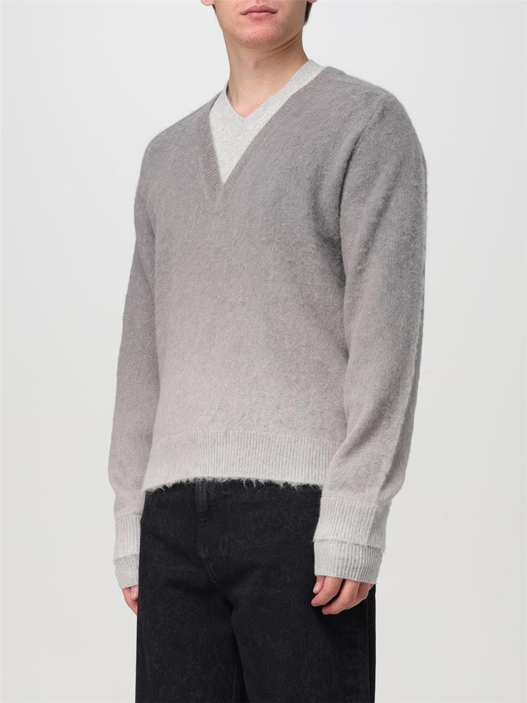 JW 앤더슨 FW24 Jw Anderson Merino Wool Sweater KW1198YN0352 938 Gray