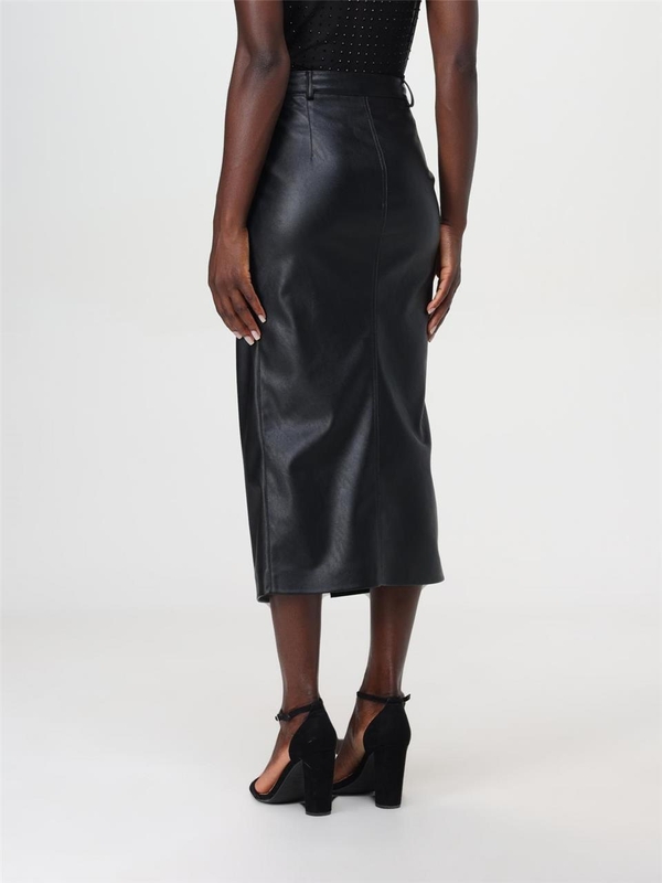 핀코 FW24 Pinko skirt in synthetic leather 1041457105 Z99 Black