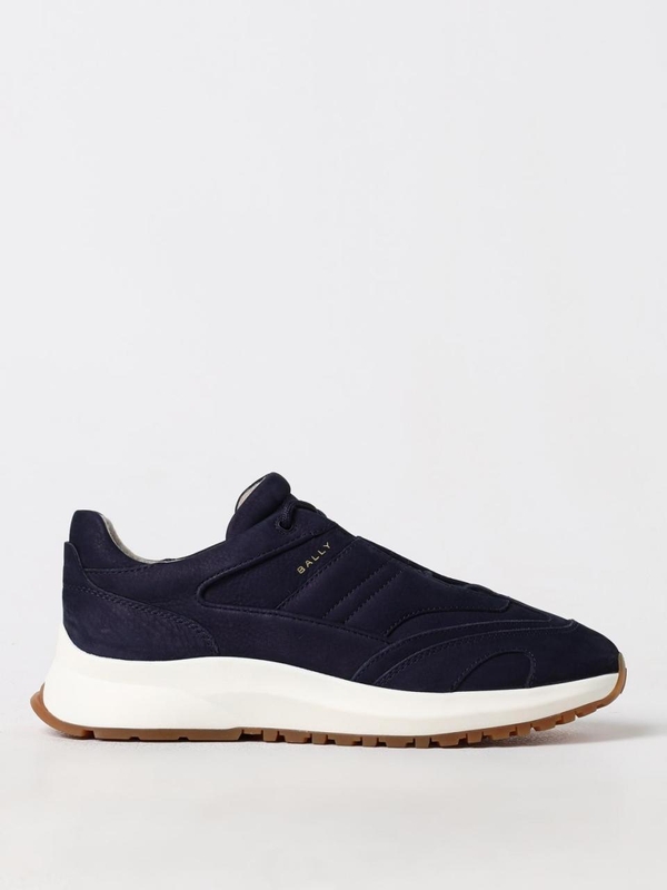 발리 FW24 Sneakers Bally in nabuk MSK0ALNK005 U590 Blue