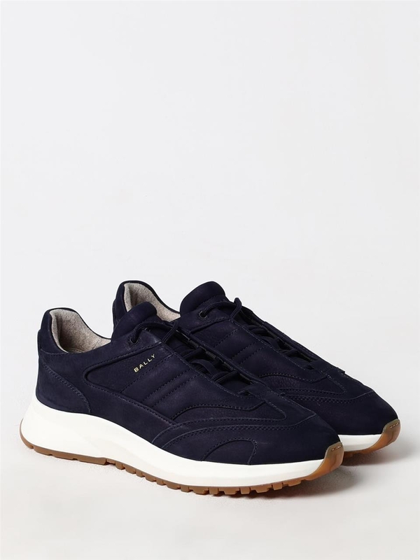 발리 FW24 Sneakers Bally in nabuk MSK0ALNK005 U590 Blue