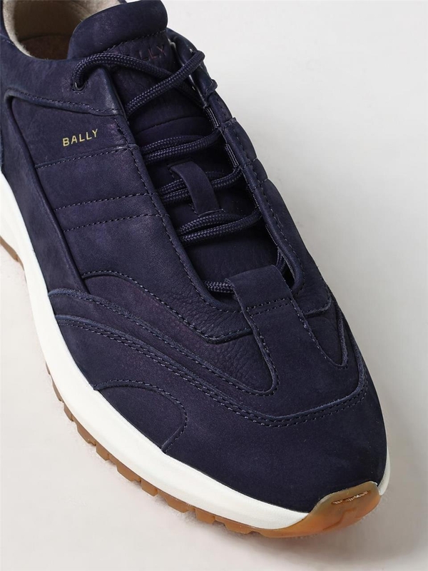 발리 FW24 Sneakers Bally in nabuk MSK0ALNK005 U590 Blue