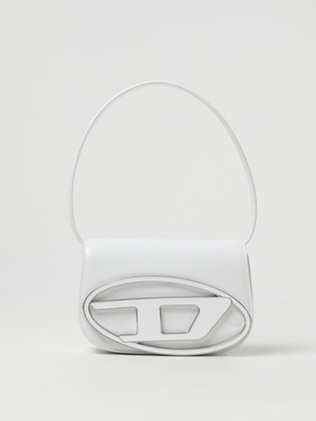 디젤 FW24 1DR Diesel bag in laminated leather X08396PR818 T1003 White