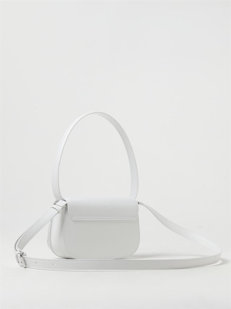 디젤 FW24 1DR Diesel bag in laminated leather X08396PR818 T1003 White